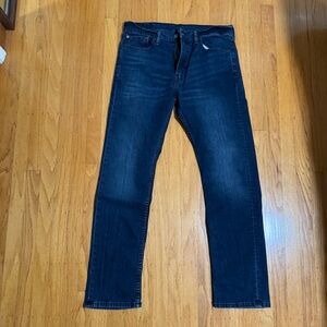 Levi's Classic Blue Straight Denim Jeans 513